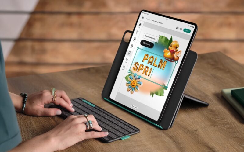 iPad flip folio