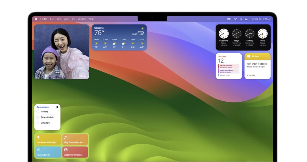 mac widget