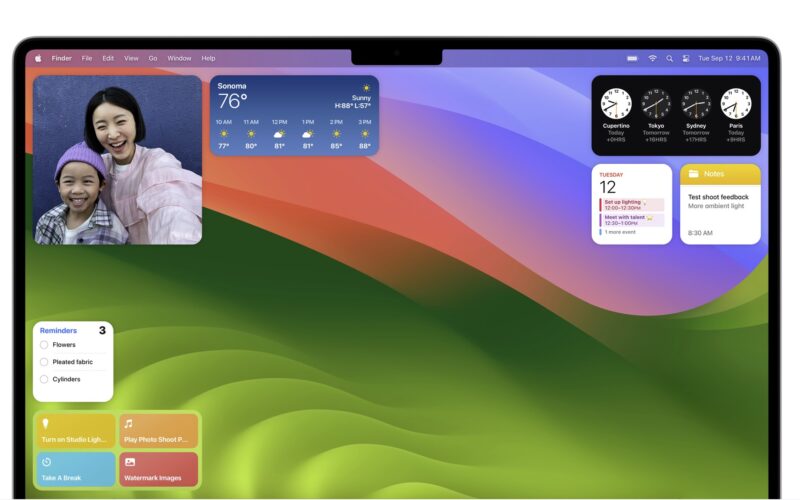 mac widget
