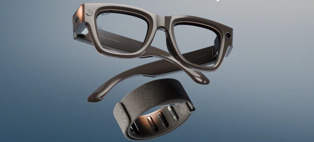 meta glass with display