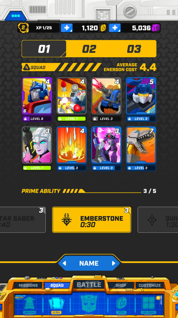 TRANSFORMERSTacticalArena 3