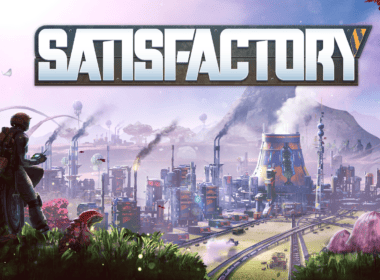 Satisfactory KeyArt 1 1920x1080 Logo
