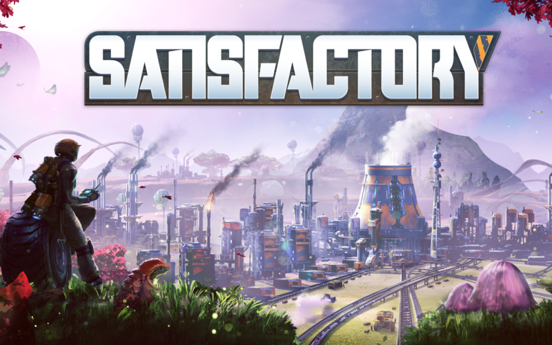 Satisfactory KeyArt 1 1920x1080 Logo